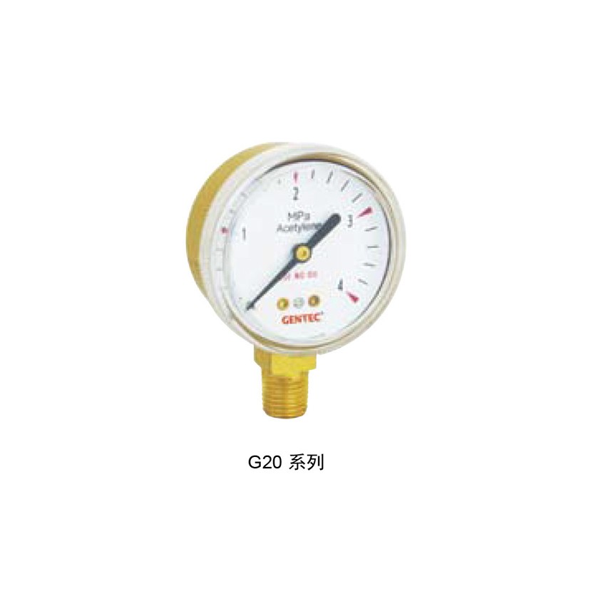 黄铜减压器压力表头